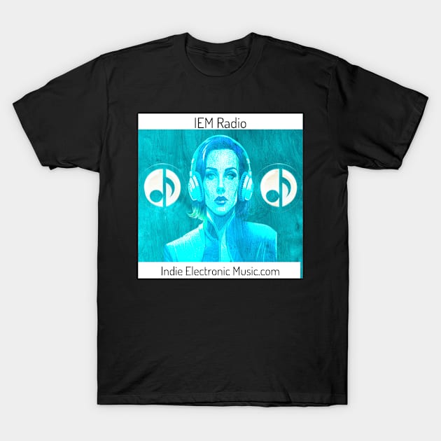 IEM Radio Design 1.0 Indie Electronic Music Radio T-Shirt by Pop Art Ave
